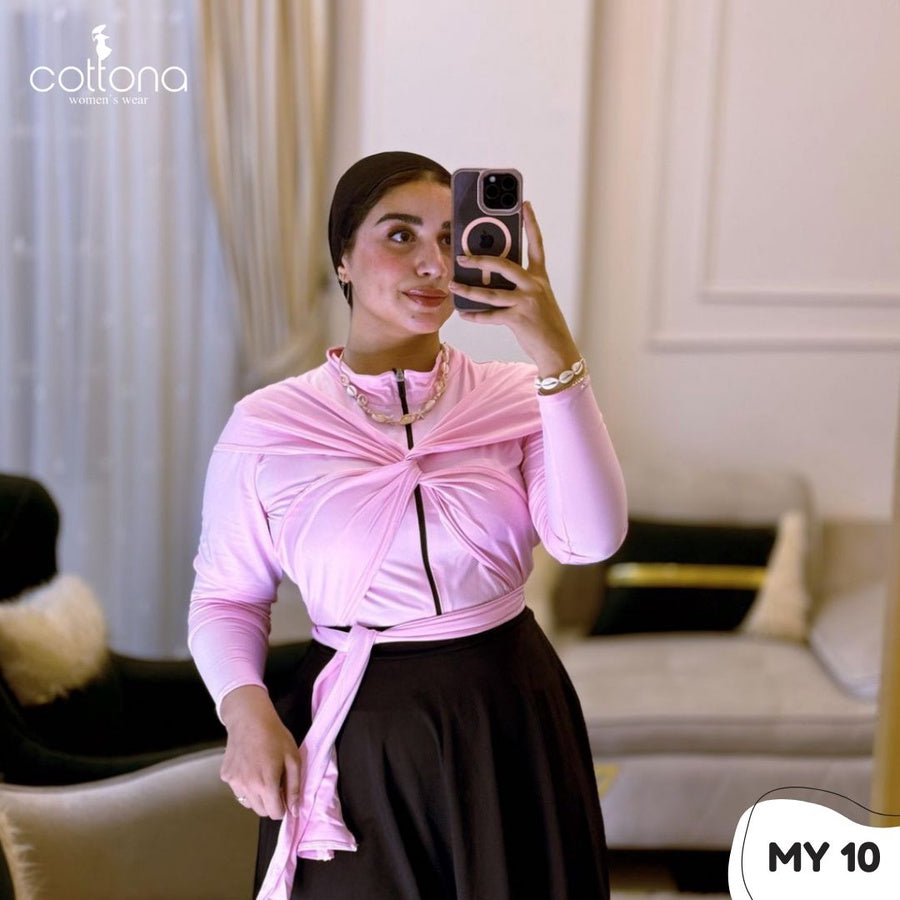 مايوه سادة | بينك MY 10