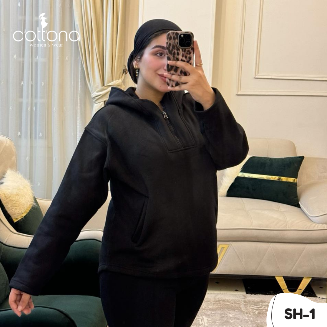 سويتشيرت اسود