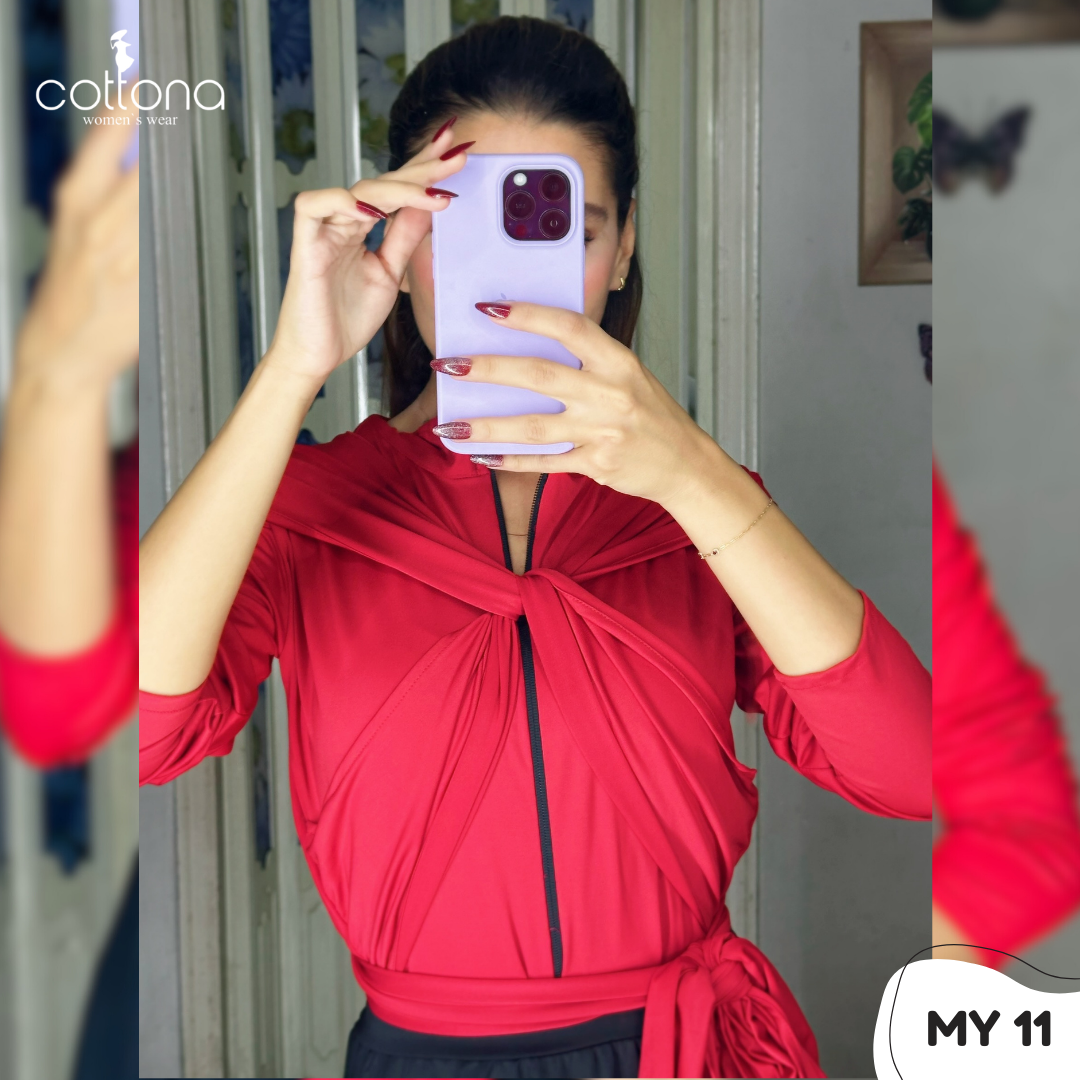 مايوه سادة | احمر MY 11