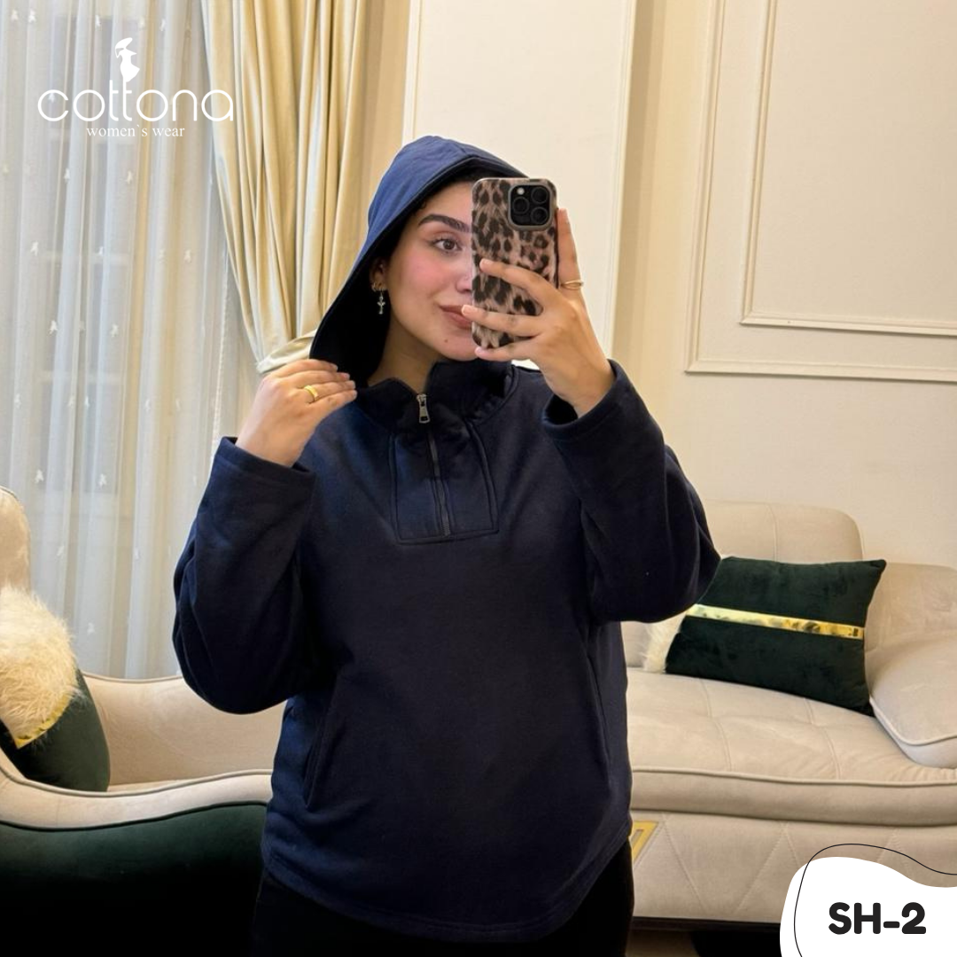 سويتشيرت كحلى