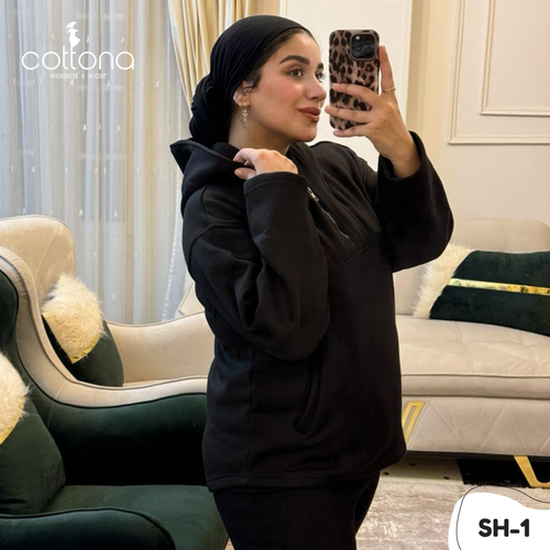 سويتشيرت اسود