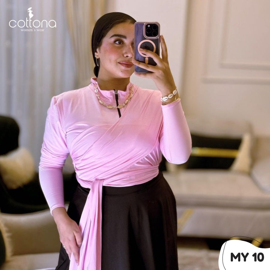 مايوه سادة | بينك MY 10