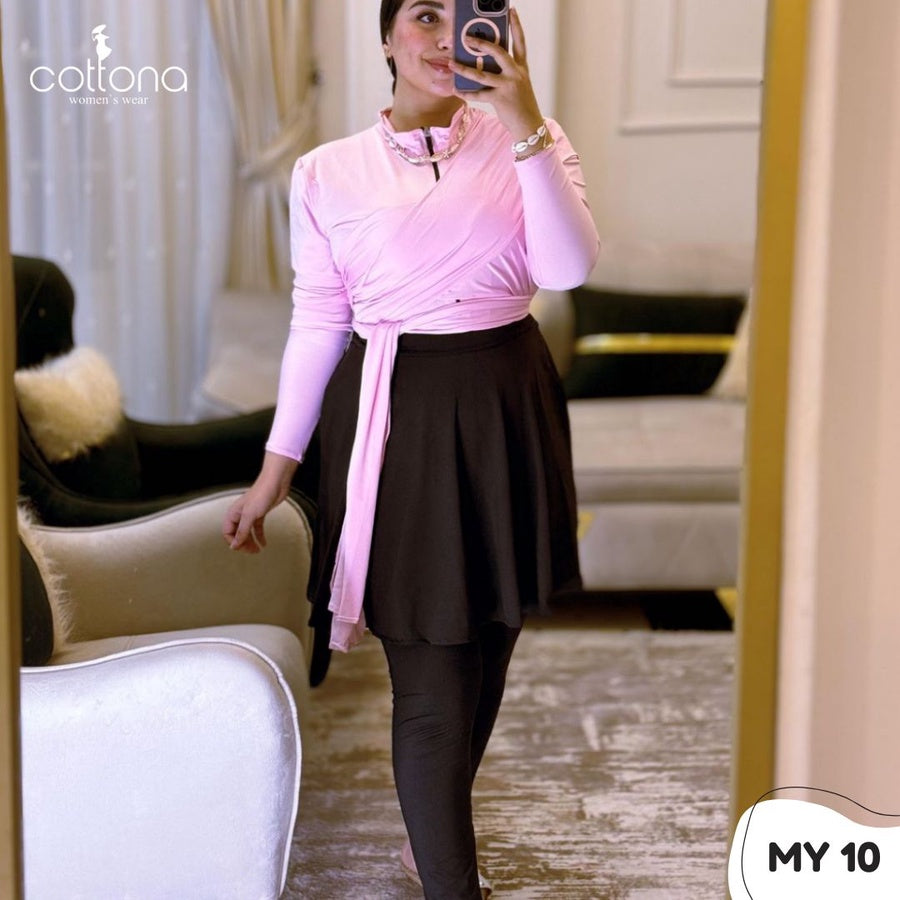 مايوه سادة | بينك MY 10