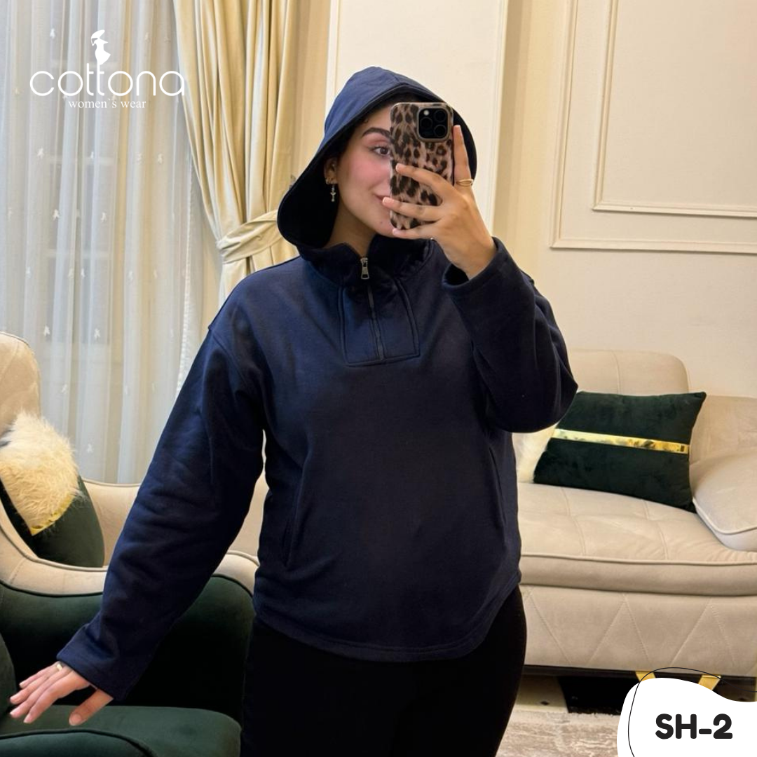 سويتشيرت كحلى