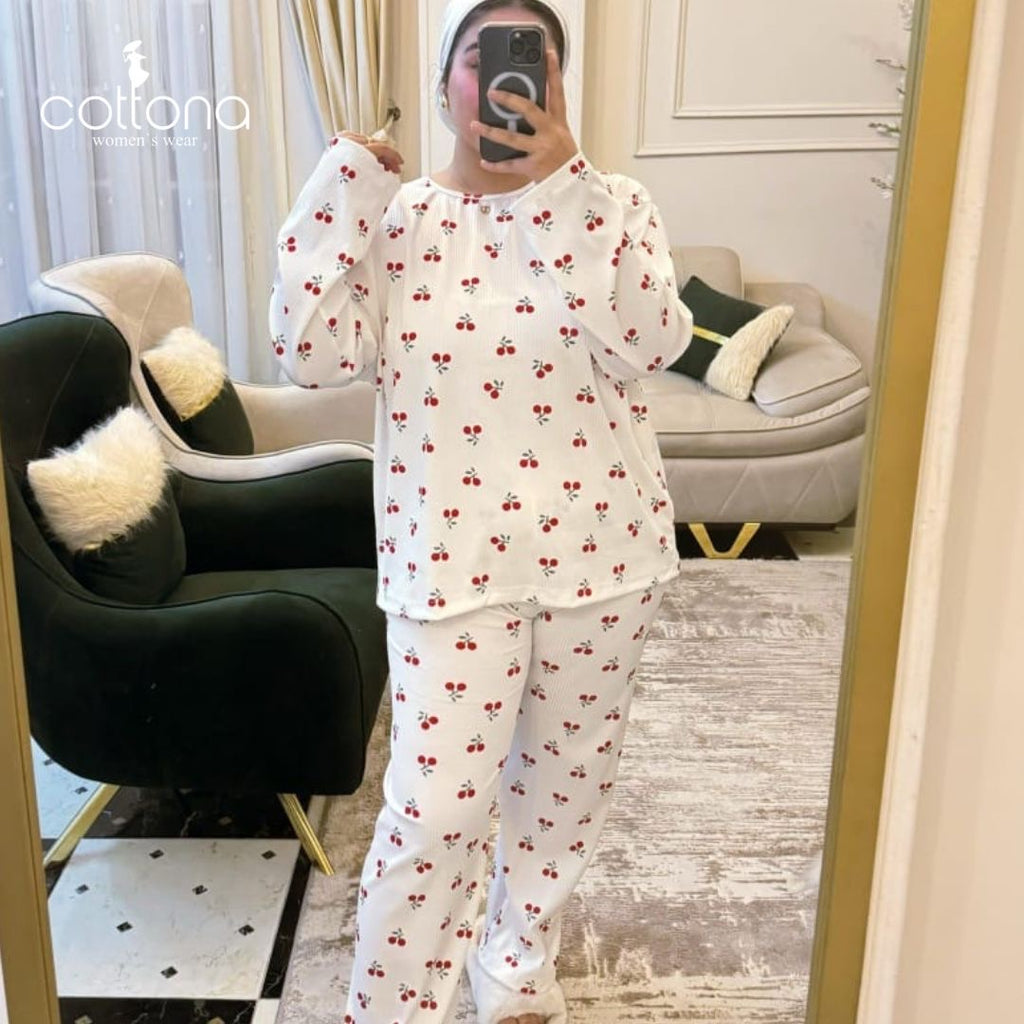 بيجامة قطن كريز