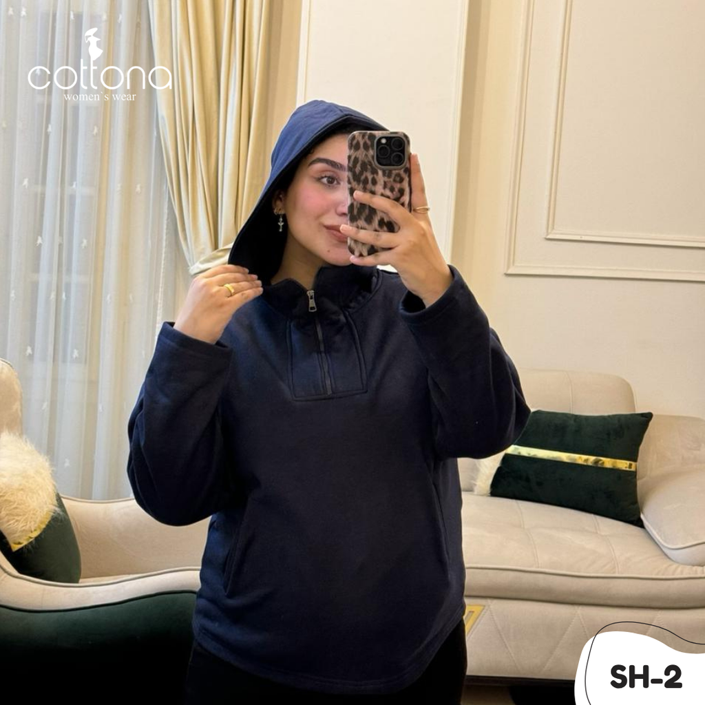 سويتشيرت كحلى