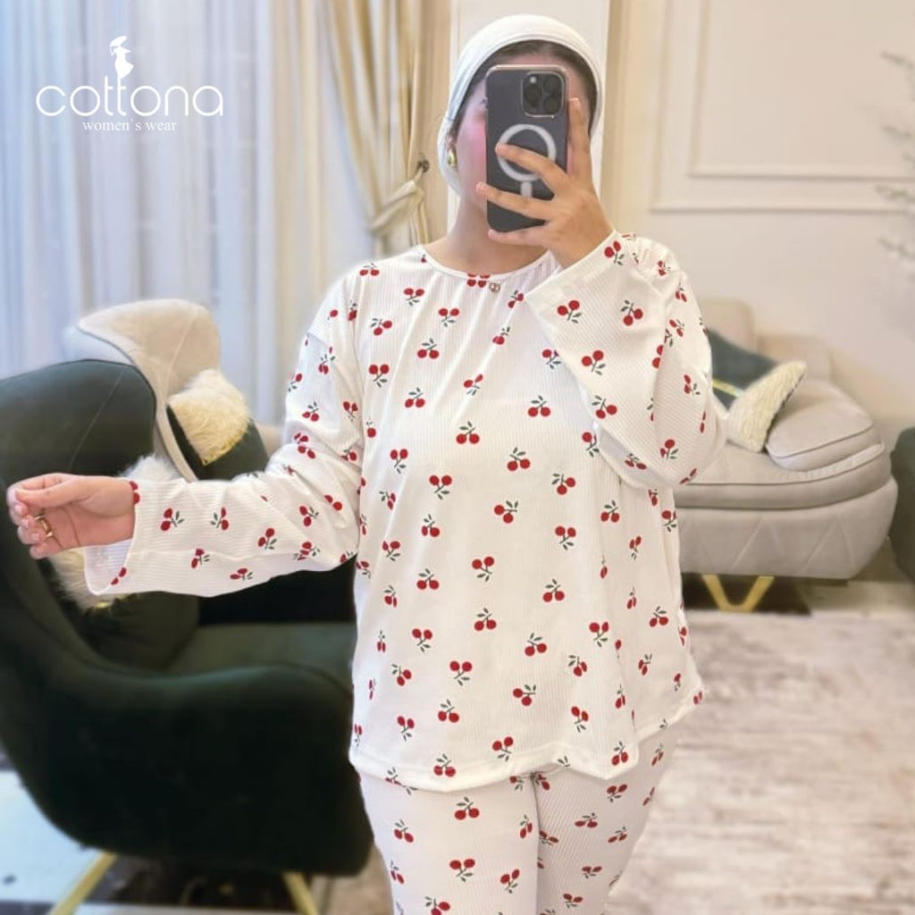 بيجامة قطن كريز